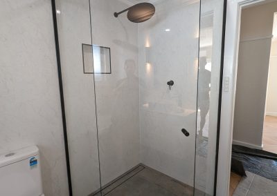 Black Frame Shower Screens