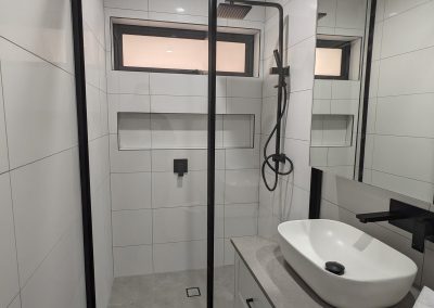 Black Frame Shower Screens