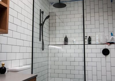 Black Frame Shower Screens