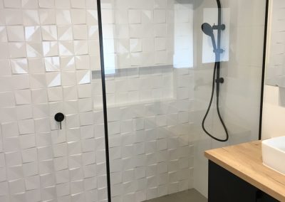 Black Frame Shower Screens