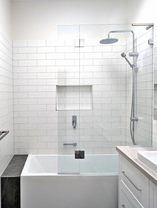 Over bath shower screen Melbourne